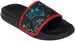 Boy's Molded EVA Slip-On Slipper Slide Sandals with Camo Print and Mesh - Indoor, Outdoor, House Slides