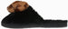 Women's Warm and Comfy Faux Fur Slipper With Heart Pom Poms