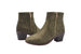 Via Rosa Women’s Short Low Heeled Microsuede Zipper Dress Ankle Boots