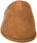 Xertia Men's Microsuede Slipper With Faux Fur Collar And Memory Foam Insoles, Easy Slip-On And Comfortable Fit