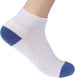 Ben Sherman Boy’s Socks- , Ankle Socks Solid Casual Socks Comfort Fit-Logo Bottom Print, Ribbed Trim for 10-pack