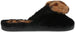 Women's Warm and Comfy Faux Fur Slipper With Heart Pom Poms
