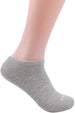 Womenâ€™s Flat Knit Solid Low-Cut Socks