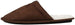 Xertia Men's Microsuede Slipper With Faux Fur Collar And Memory Foam Insoles, Easy Slip-On And Comfortable Fit