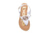 bebe Girls Fashion Sandals Slingback T Strap Thong Summer Flat with Rhinestone