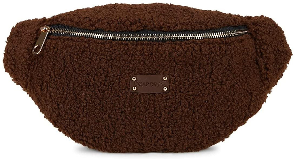 Women's Belt Bag, Stylish and Fashionable Fanny Pack Waist Bag for Travel, Hiking, Gym, and Fitness, Black