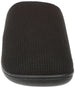 Xertia Men's Waffle Knit Slipper With Contrast Jersey Lining And Memory Foam Insoles Easy Slip-On Shoes