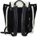 Women's Vintage Drawstring Flap Backpack/Bookbag for Laptop, School, College Students, Office, and Travel - Cute Fashion Backpack, Black Multi